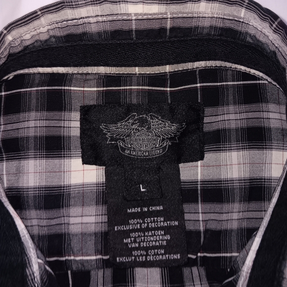 Harley Davidson button down - Picture 5 of 6